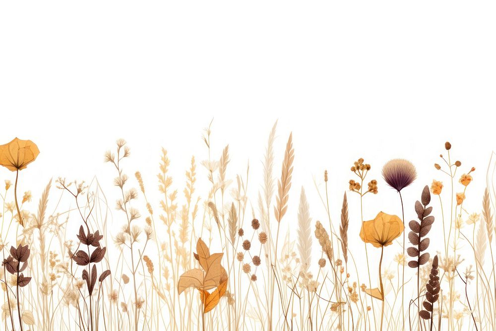 Dried flower backgrounds outdoors nature.