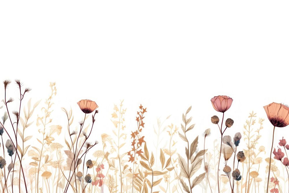Dried flower backgrounds pattern plant.