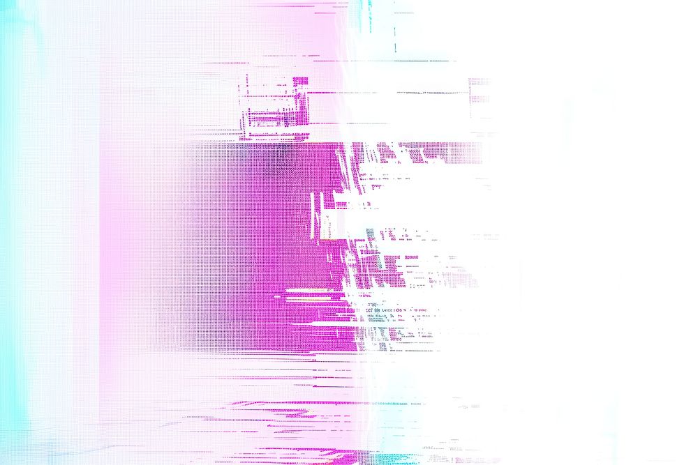 Retro glitch noise static television overlay effect backgrounds purple technology.