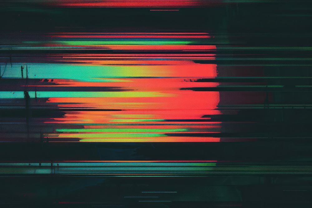 Retro glitch noise static television overlay effect backgrounds light night.