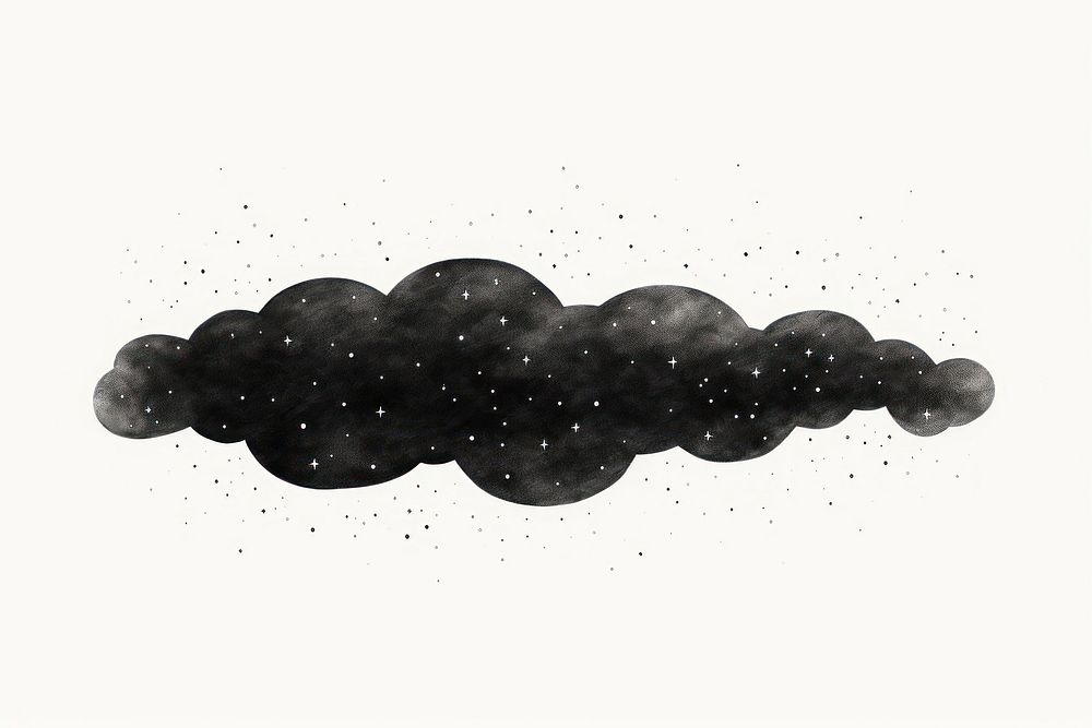 Black cloud celestial astronomy night invertebrate.