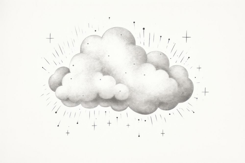 Cloud celestial backgrounds drawing white.