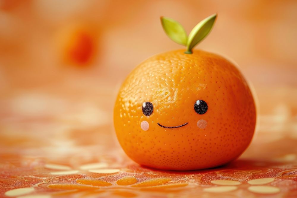 Orange cute wallpaper grapefruit plant food.