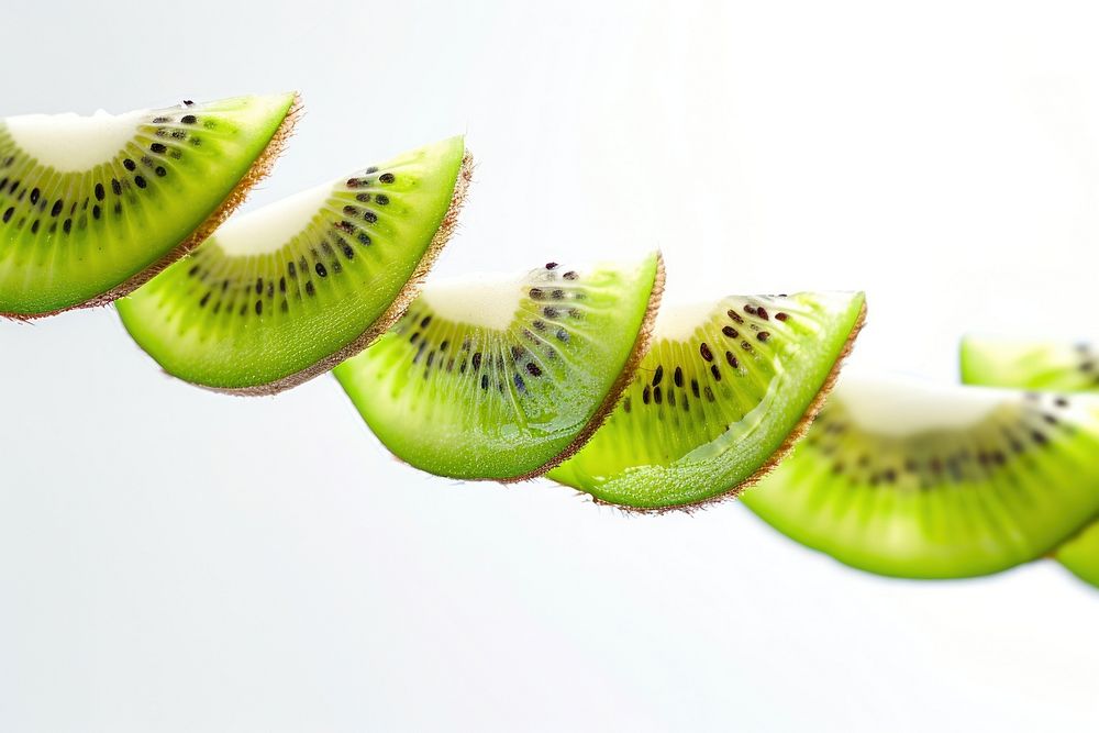 Kiwi slices fruit plant food.