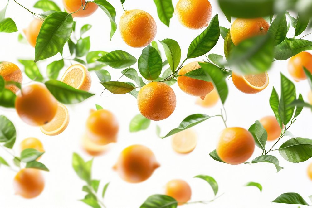 Orange fruits backgrounds grapefruit plant.