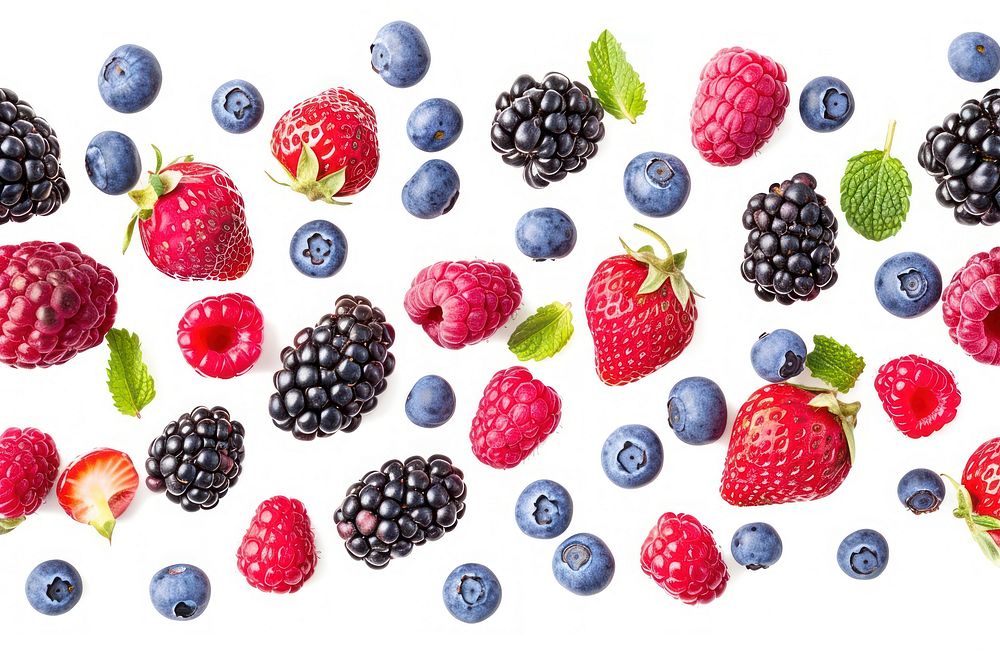 Mix berry backgrounds blackberry strawberry.