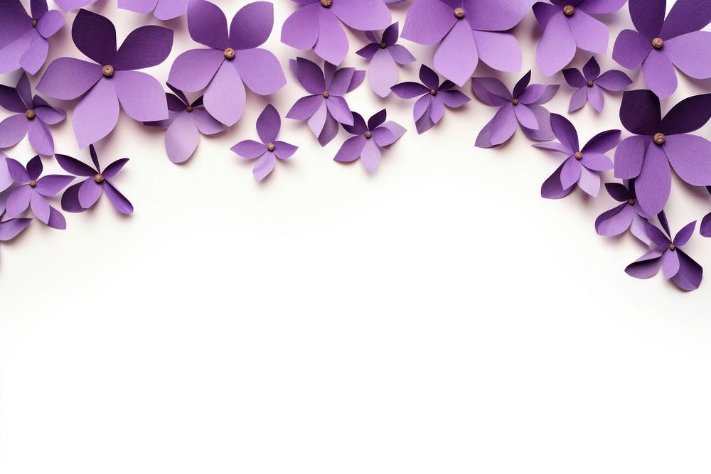 Purple floral border backgrounds flower lilac.