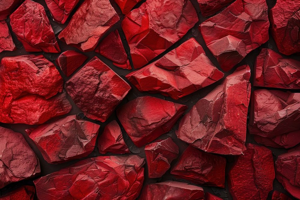 Red stones background backgrounds petal repetition.