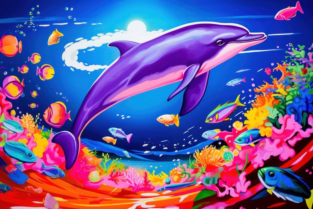Dolphin outdoors animal nature.