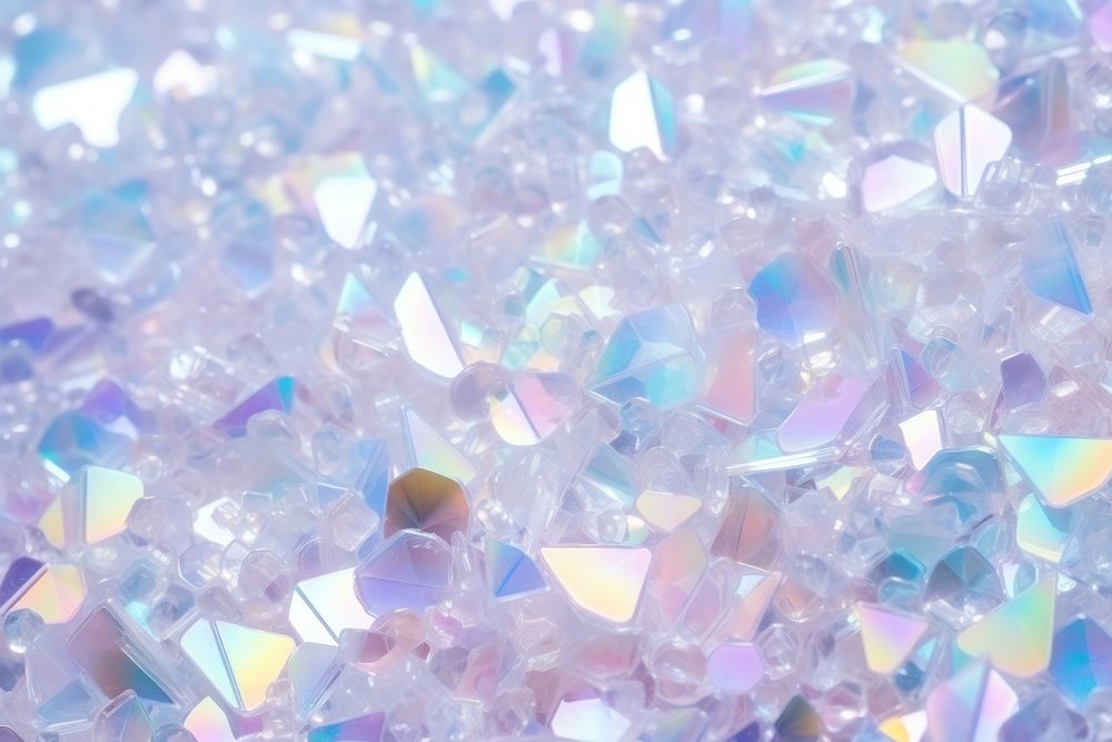 Holographic plastic texture backgrounds gemstone crystal.