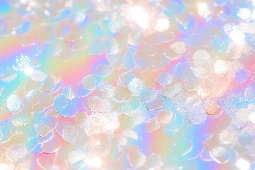 Holographic plastic texture glitter backgrounds chandelier.
