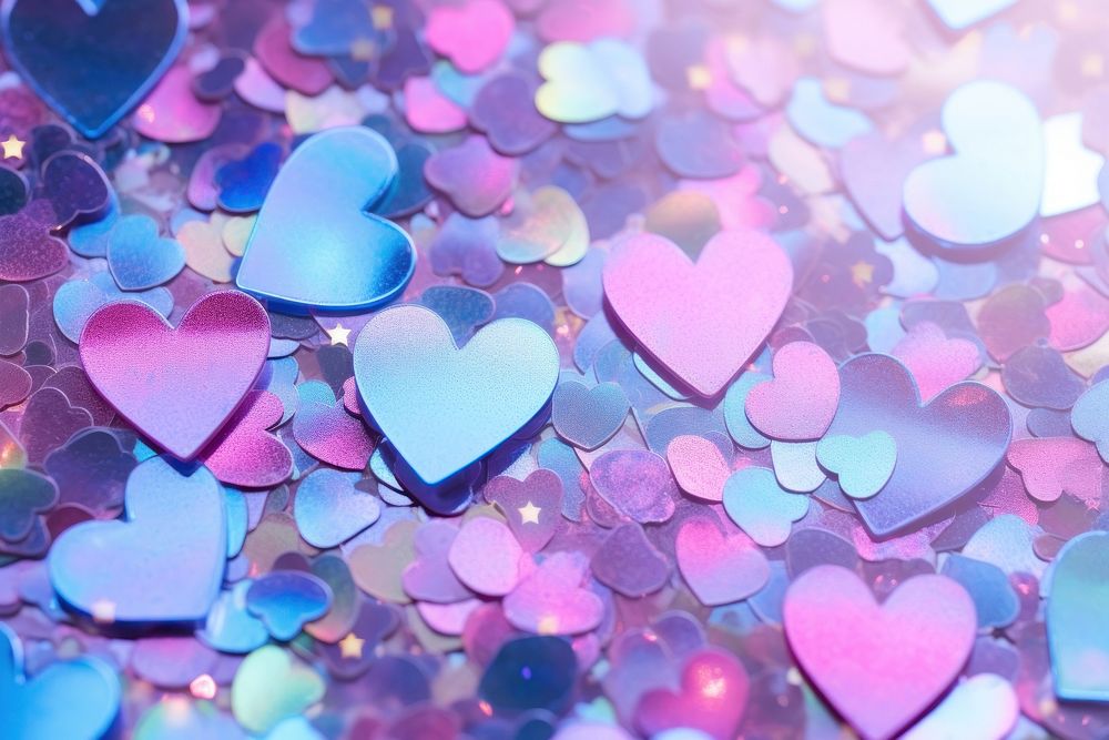 Holographic valentine background glitter backgrounds celebration.