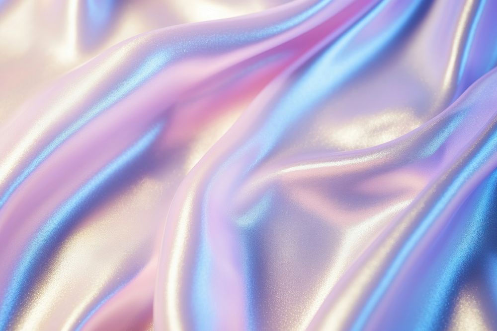 Holographic fabric texture backgrounds silk abstract.