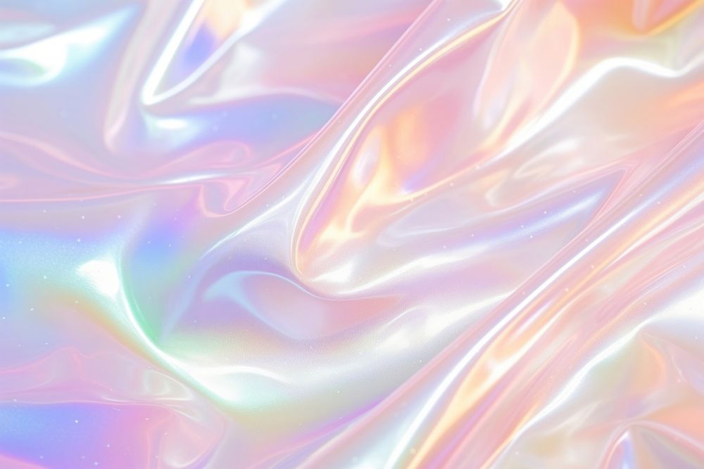 Holographic plastic wrap texture backgrounds rainbow refraction.