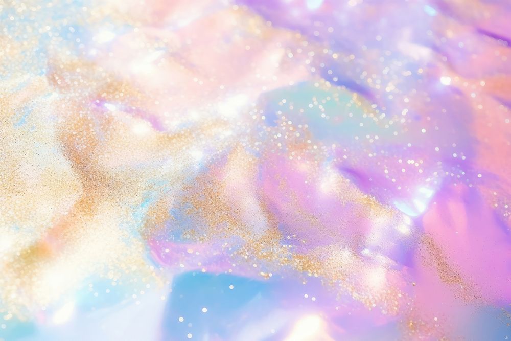 Holographic gold texture glitter backgrounds rainbow.