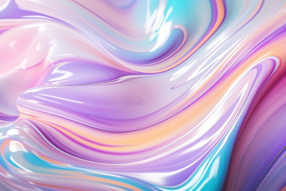Holographic abstract fluid backgrounds graphics rainbow.