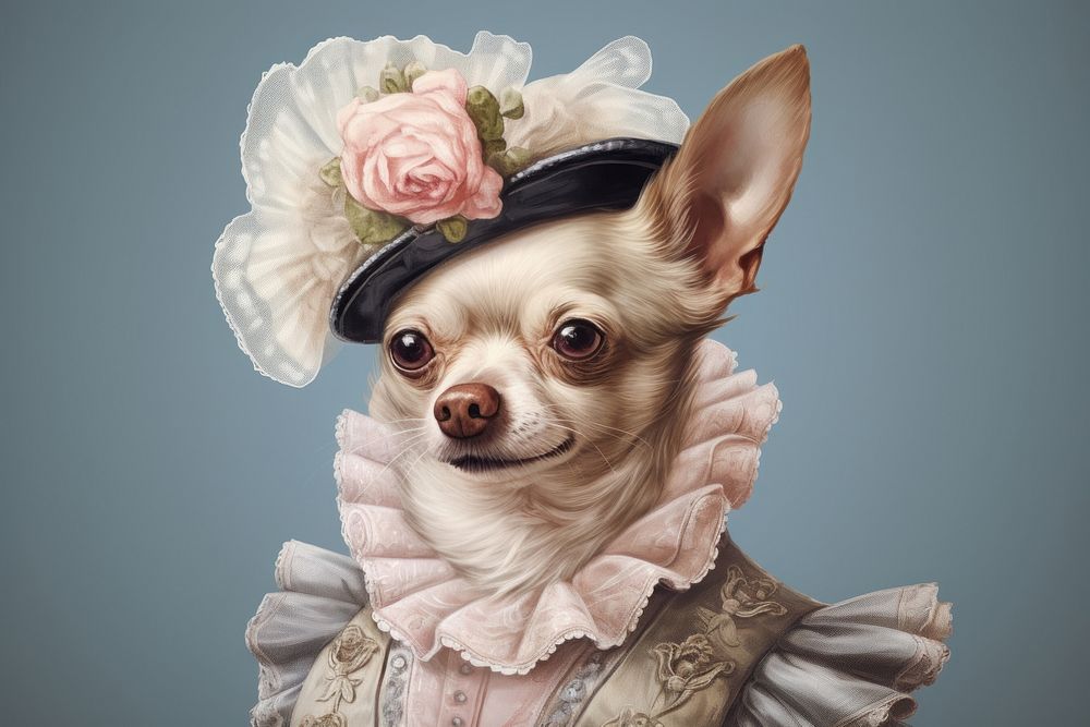 Dog animal chihuahua portrait.