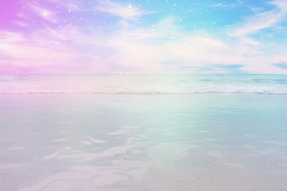 Holographic sea background landscape backgrounds outdoors.