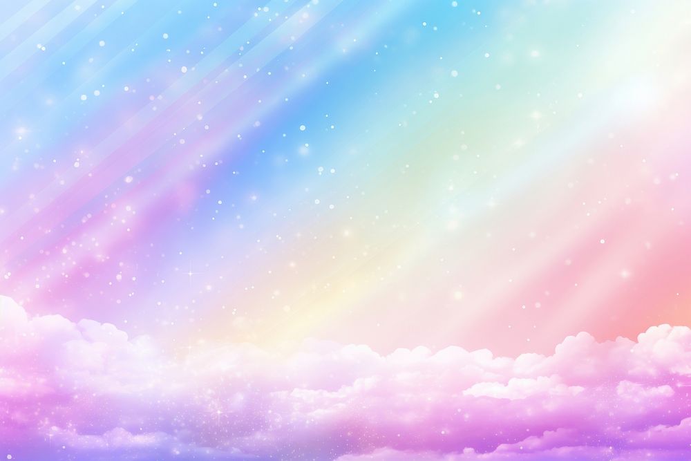 Holographic sky background backgrounds outdoors rainbow.