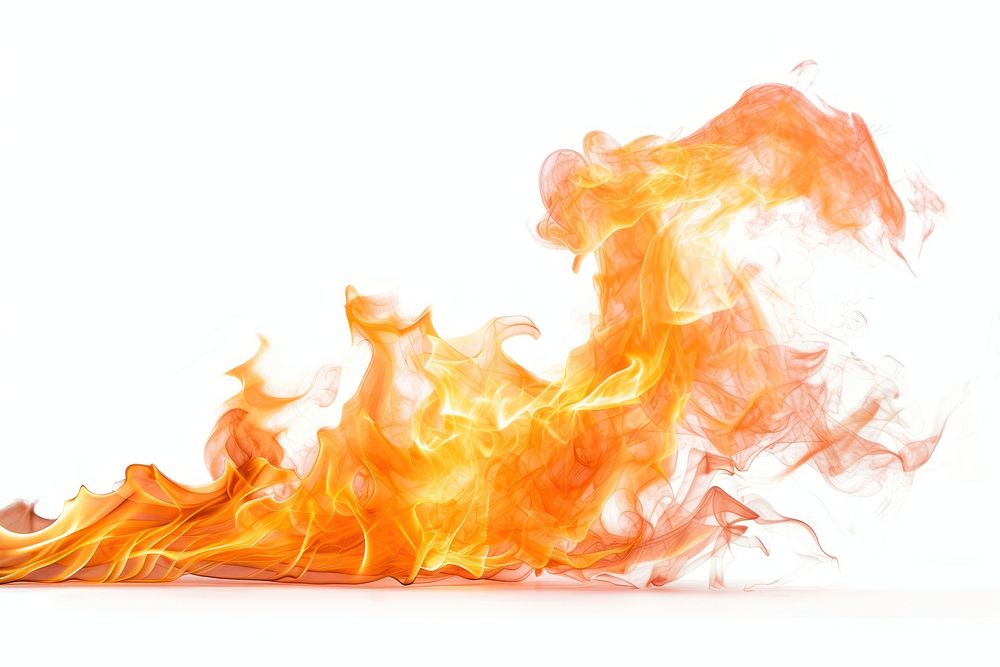 Photo of realistic fire flame explosion exploding abstract.