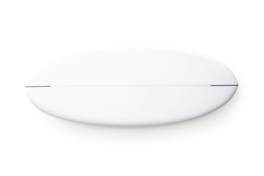 Blank surfboard white white background simplicity.