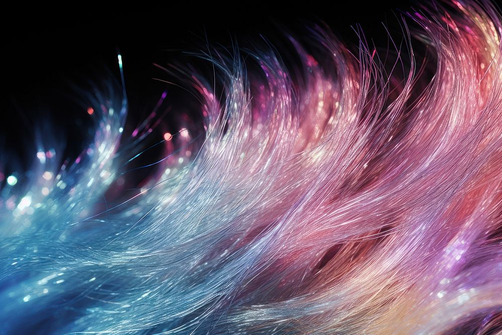 Unicorn hair sparkle light glitter backgrounds pattern illuminated.