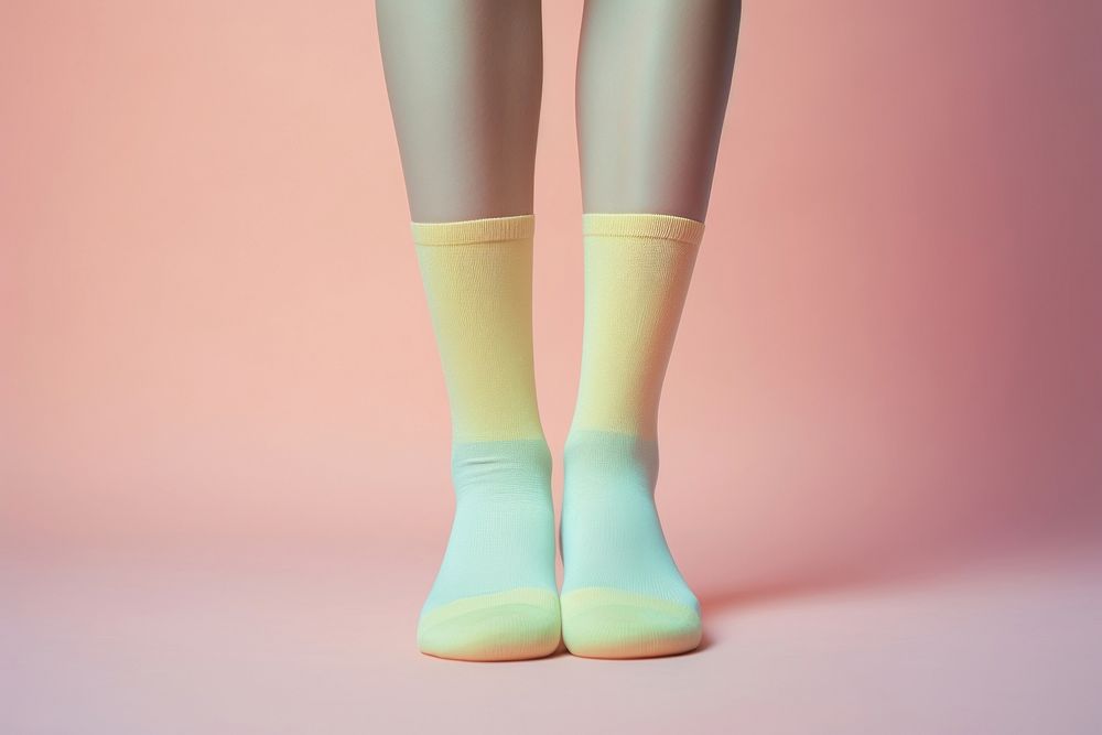 Photo of sock pantyhose footwear elegance.