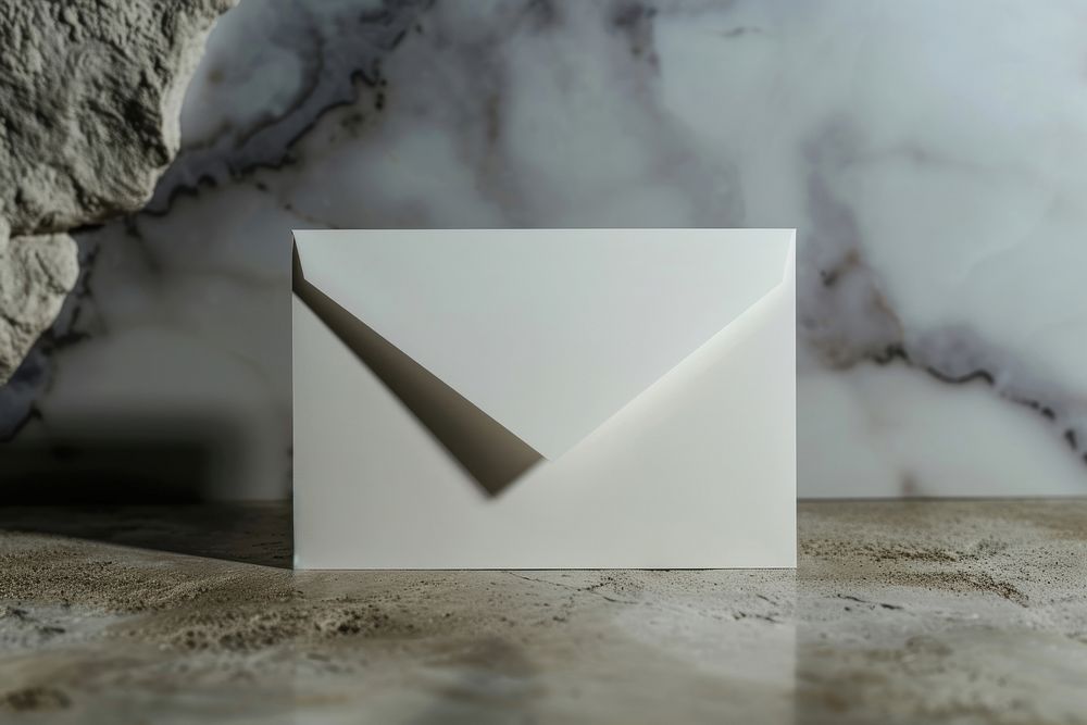 Lighting envelope origami paper.