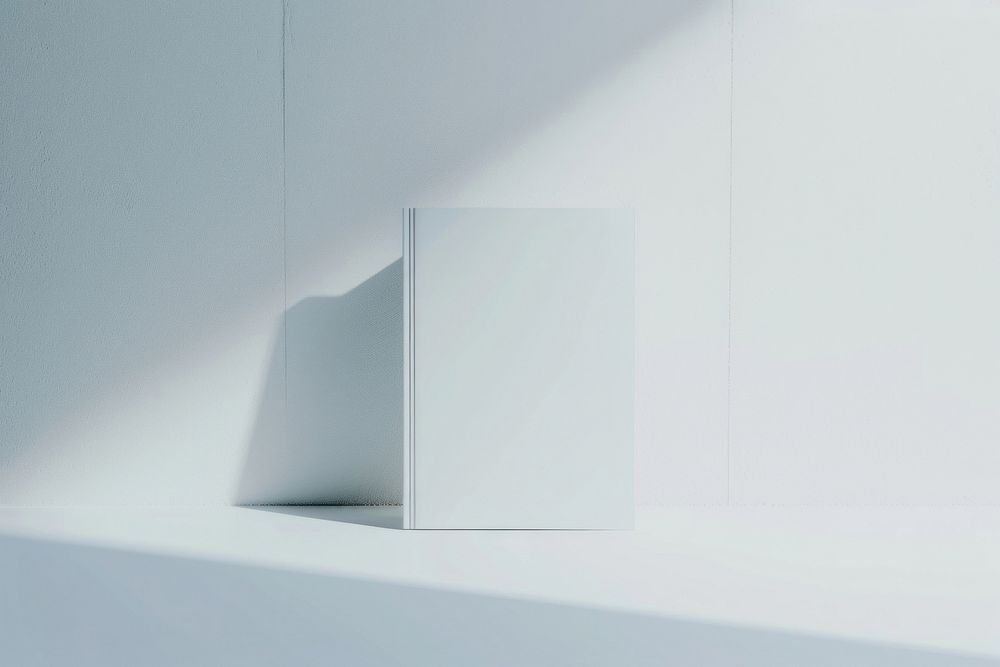 Plastic file folder  architecture white wall.