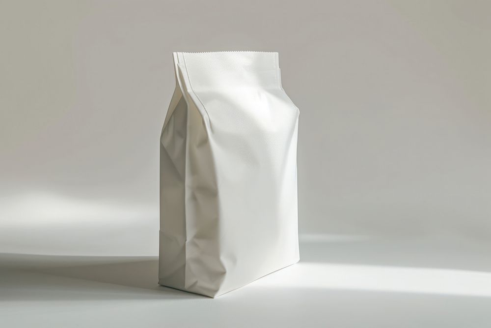 Sugar bag  white paper simplicity.