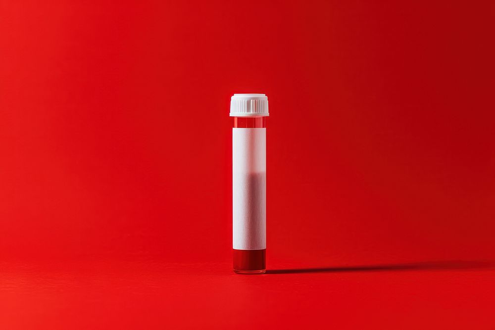 Cosmetics cylinder medicine lipstick.