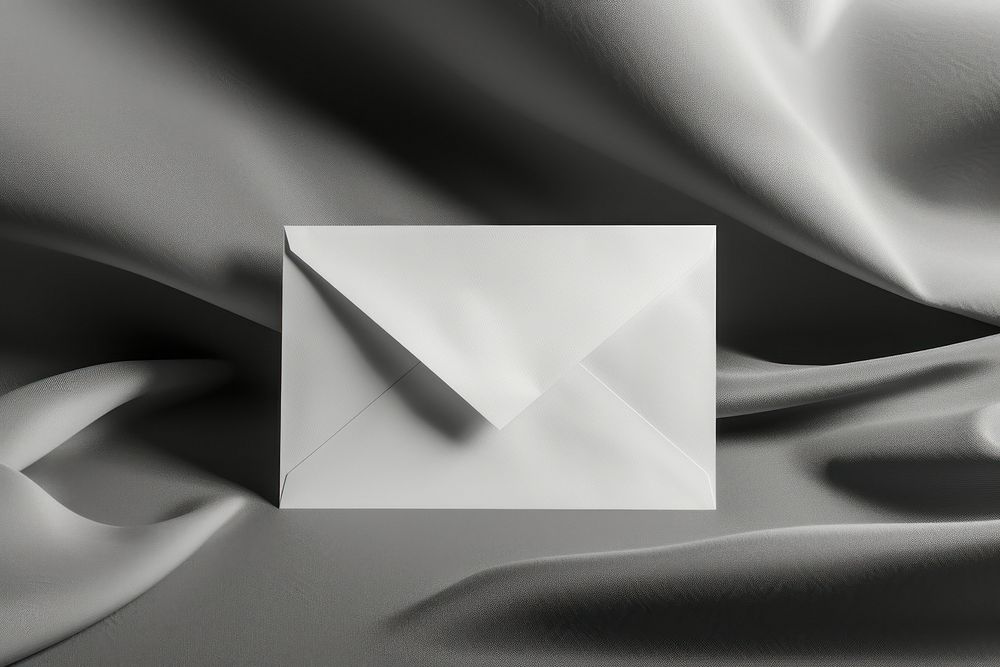 Letter  envelope paper white.