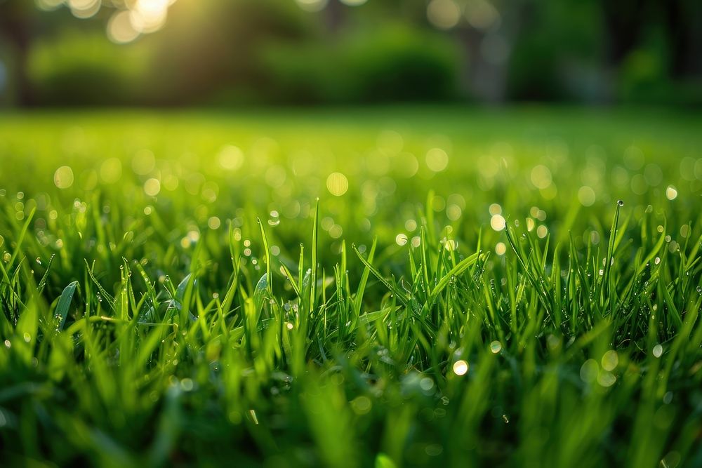 Extreme close up of lawn backgrounds outdoors nature.
