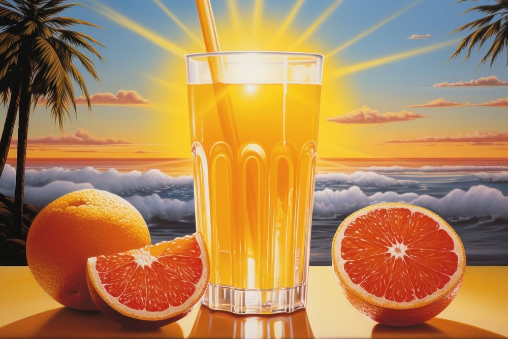 Orange juice drink grapefruit nature plant.