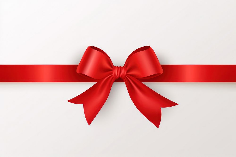 Red ribbon banner backgrounds celebration accessories.