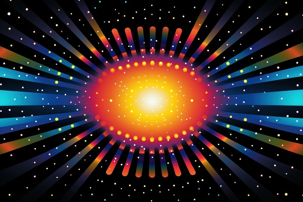A Galaxy abstract pattern light.
