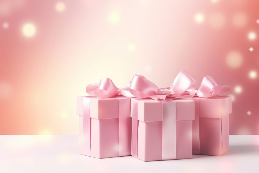 Gift background gift pink celebration.
