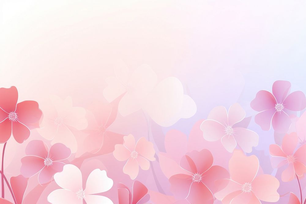 Flower gradient background backgrounds abstract pattern.