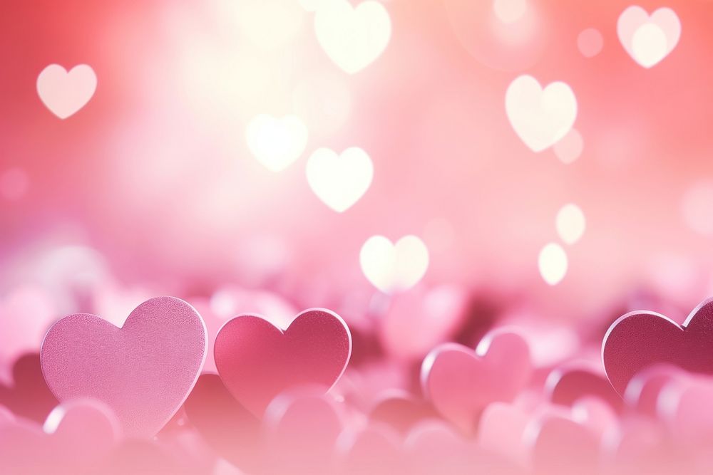 Heart bokeh gradient background backgrounds abstract heart.