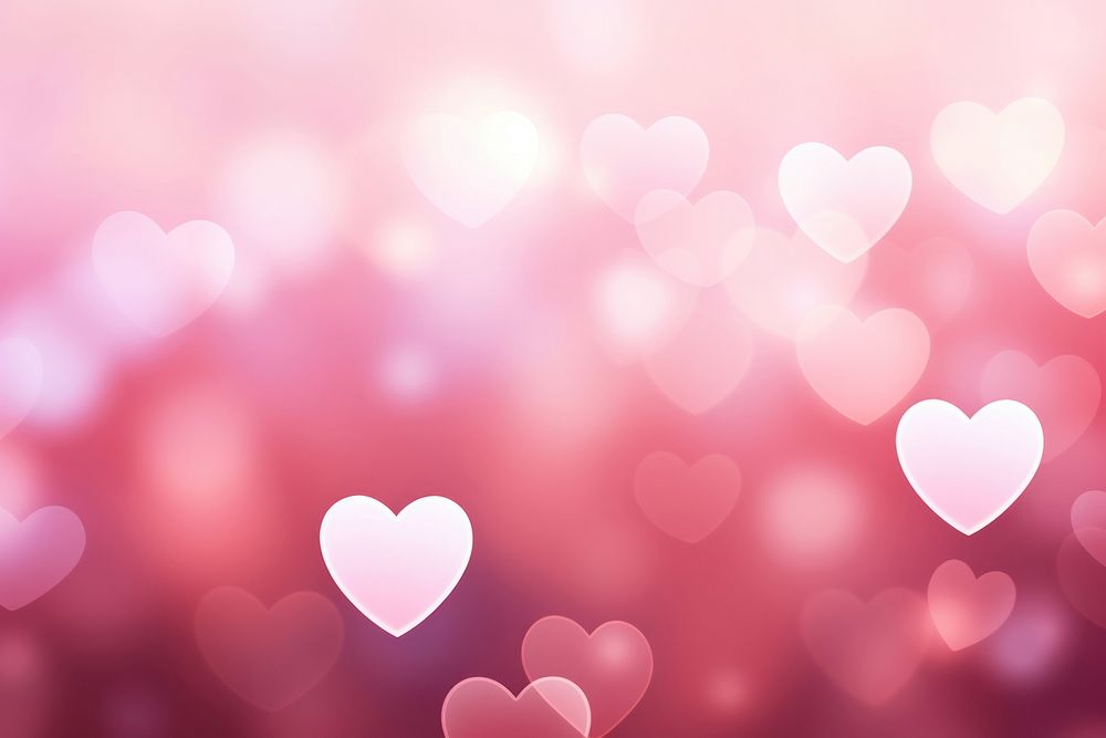 Heart bokeh gradient background backgrounds abstract heart.
