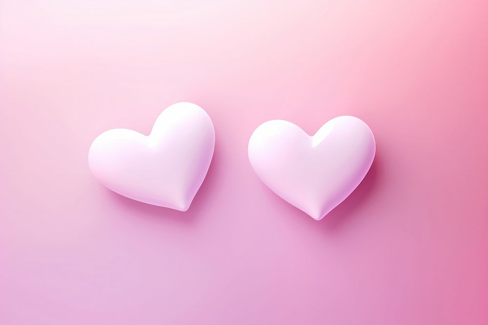 Two heart background backgrounds pink purple.