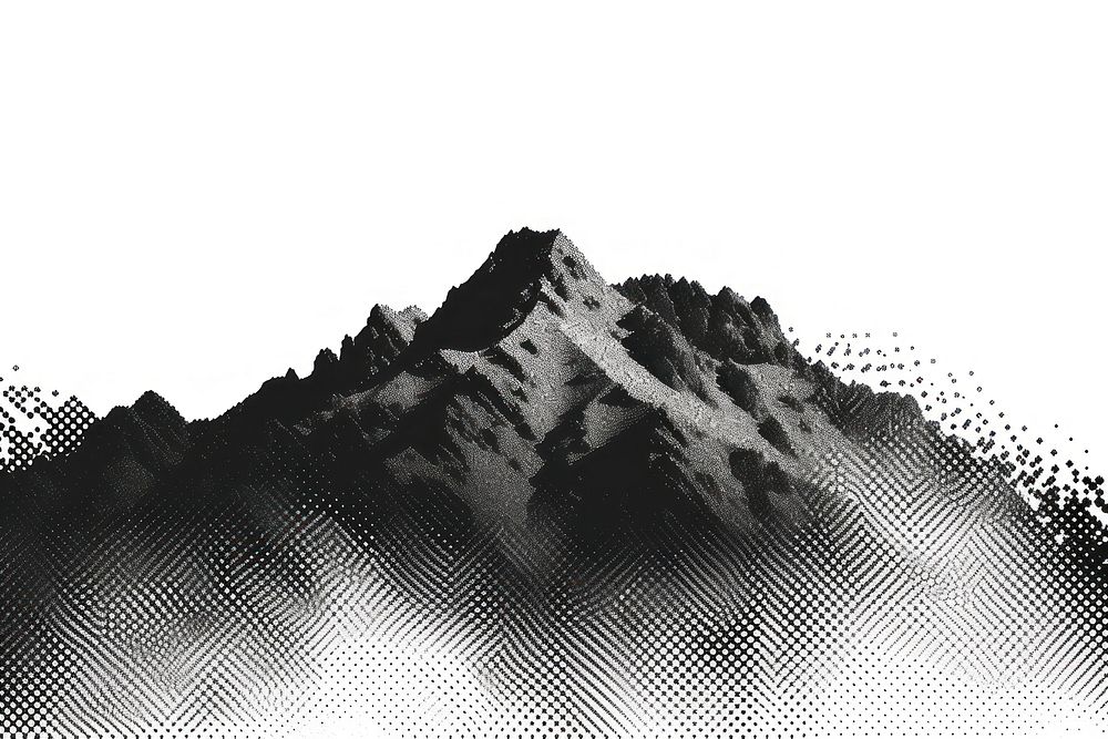 Effect mountain pattern nature stratovolcano.