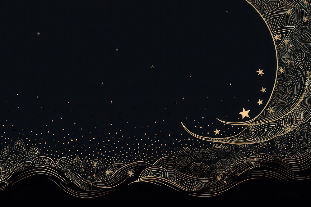 Illustration of ornament background backgrounds astronomy pattern.