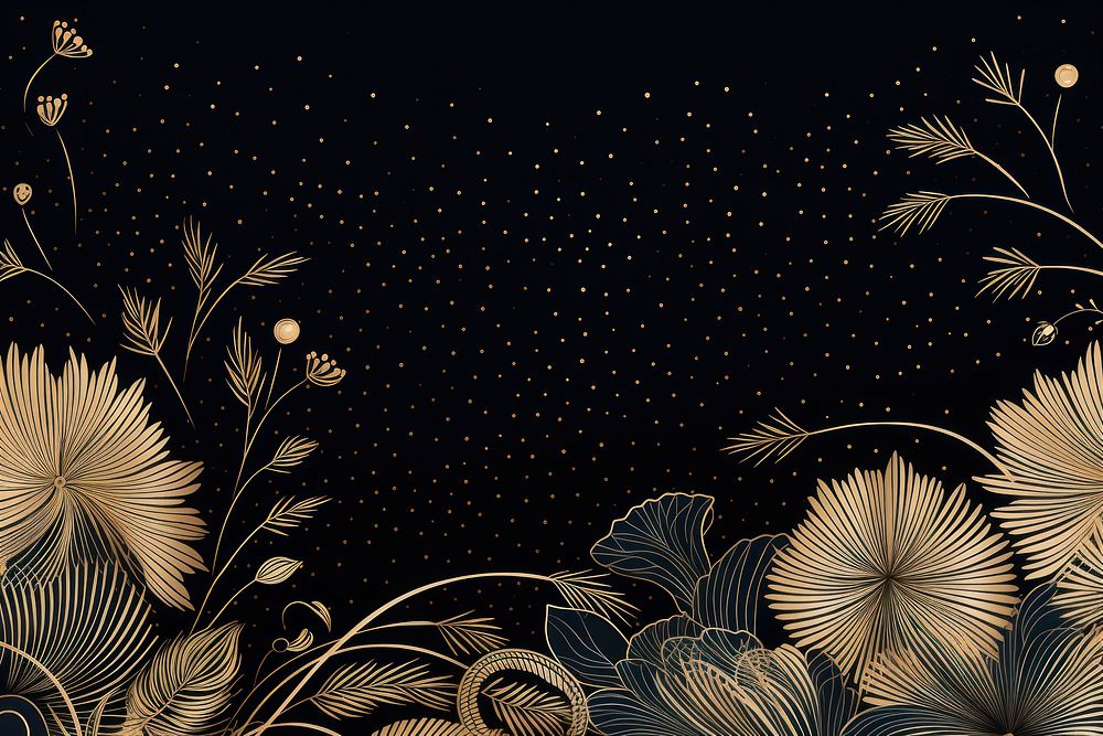 Illustration of ornament floral backgrounds pattern nature.