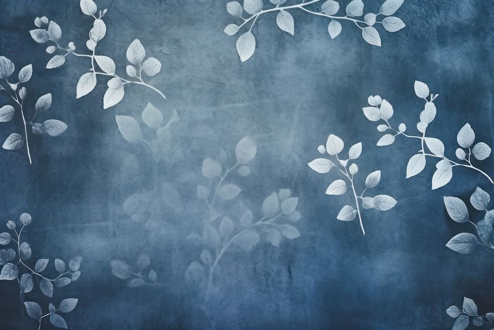 Cyanotype paper background pattern backgrounds texture.
