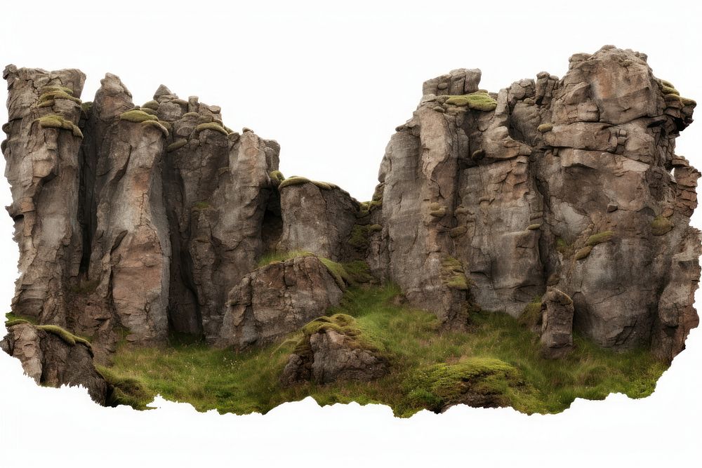 Icelandic rocks outdoors nature cliff.