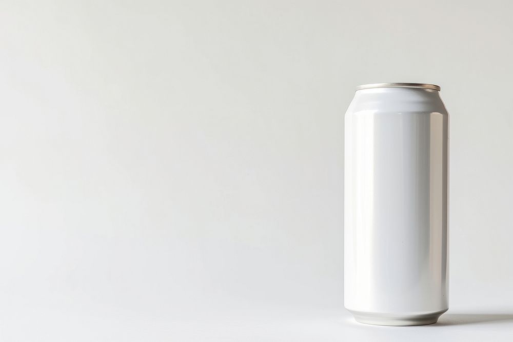White can drink white background refreshment.