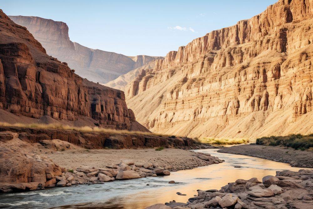 Canyon landscape background mountain outdoors nature.