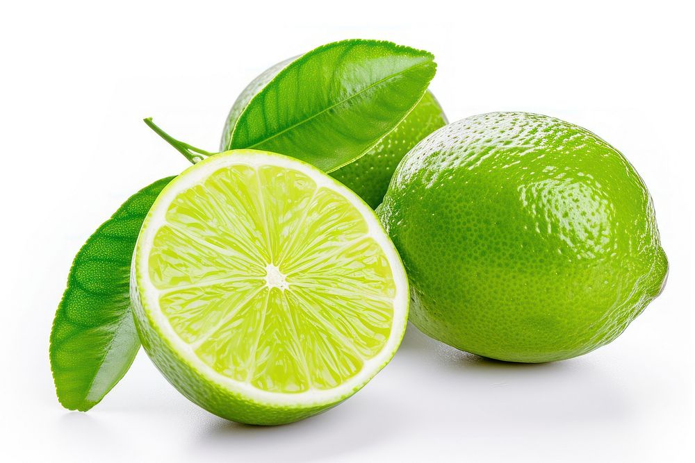 Lime with leaf fruit plant food.