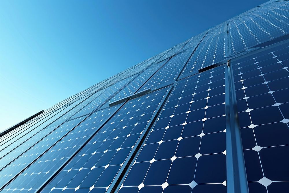 Solar panel backgrounds outdoors solar energy.
